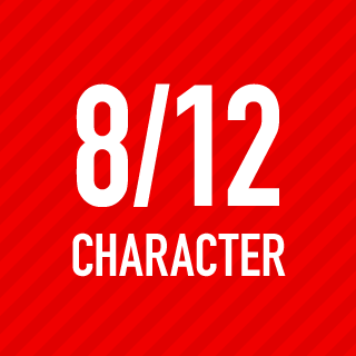 8/12 CHARACTER