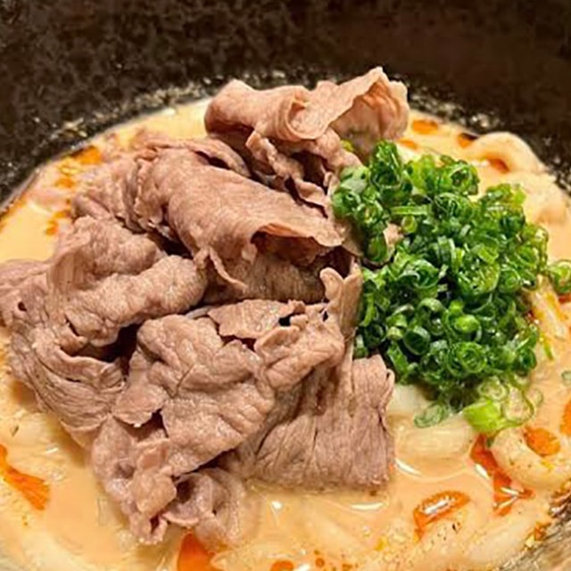 肉しゃぶ坦々うどん