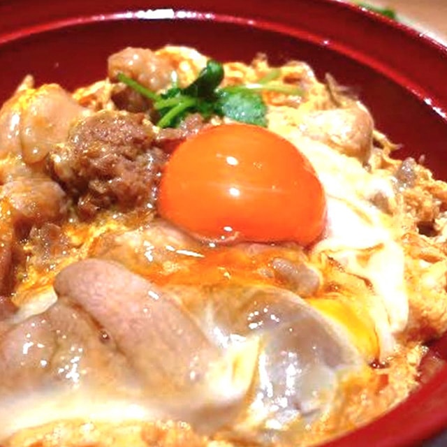 希少部位 鶏の肩ロースのふわとろ親子丼