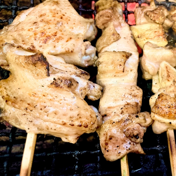 名古屋コーチン入り焼き鳥盛り合わせ